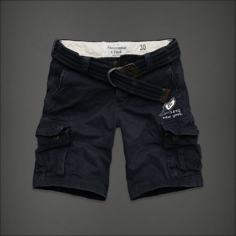 Abercrombie Fitch Hombres Cargo Patalón Corto AF7515